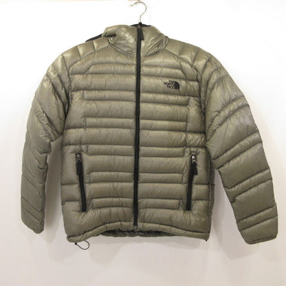 【中古】THE NORTH FACE | ザ・ノースフェイス FLASH HOODIE ダウンジャケット ND91500Z グレー サイズ：M
