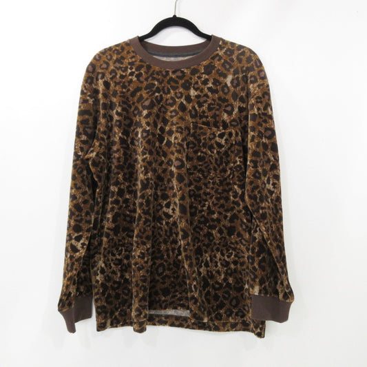 【中古】BRU NA BOINNE | ブルーナボイン レオパンダロンT 長袖Ｔシャツ 8412/8413 サイズ：L
