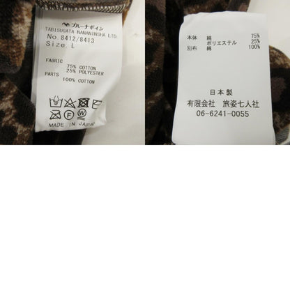 【中古】BRU NA BOINNE | ブルーナボイン レオパンダロンT 長袖Ｔシャツ 8412/8413 サイズ：L