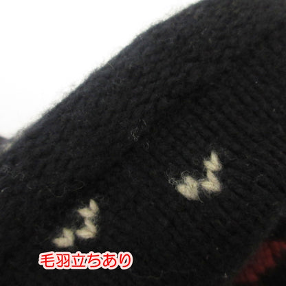 【中古】POLO RALPH LAUREN | ポロ・ラルフローレン スノーフレーク HAND KNIT セーター ブラック サイズ：L