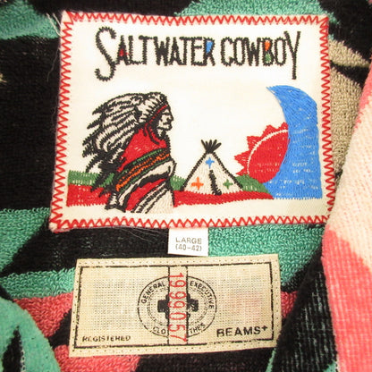 【中古】SALTWATER COWBOY | ソルトウォーターカウボーイ ナバホショールカーディガン その他アウター サイズ：L