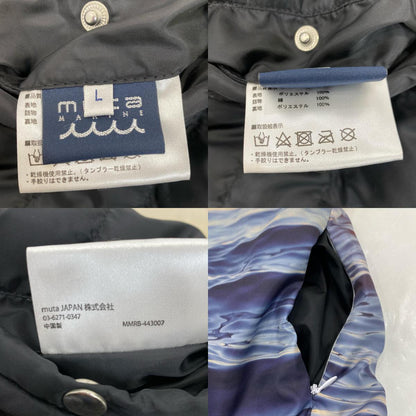 【中古】MUTA MARINE | ムータマリン リバーシブル中綿ジャケット 中綿ジャケット MMRB-443007 ブラック サイズ：L