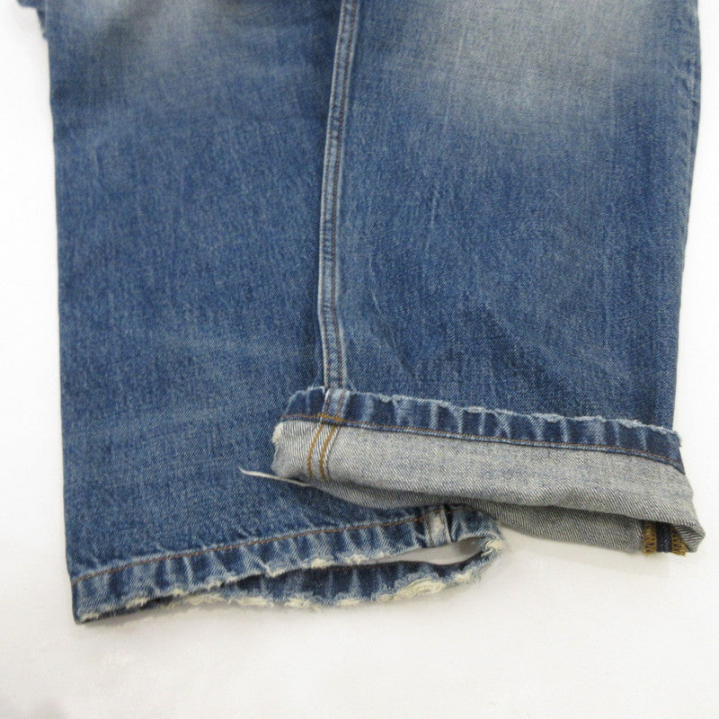 【中古】BALENCIAGA | バレンシアガ LOOSE FIT DENIM PANTS デニムパンツ 736540 国内正規品 2023S/S ブルー サイズ：S