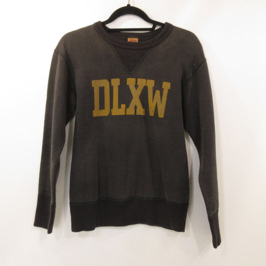 【中古】DELUXEWARE | デラックスウエア DLXW スウェット BRGS-21B グレー サイズ：S