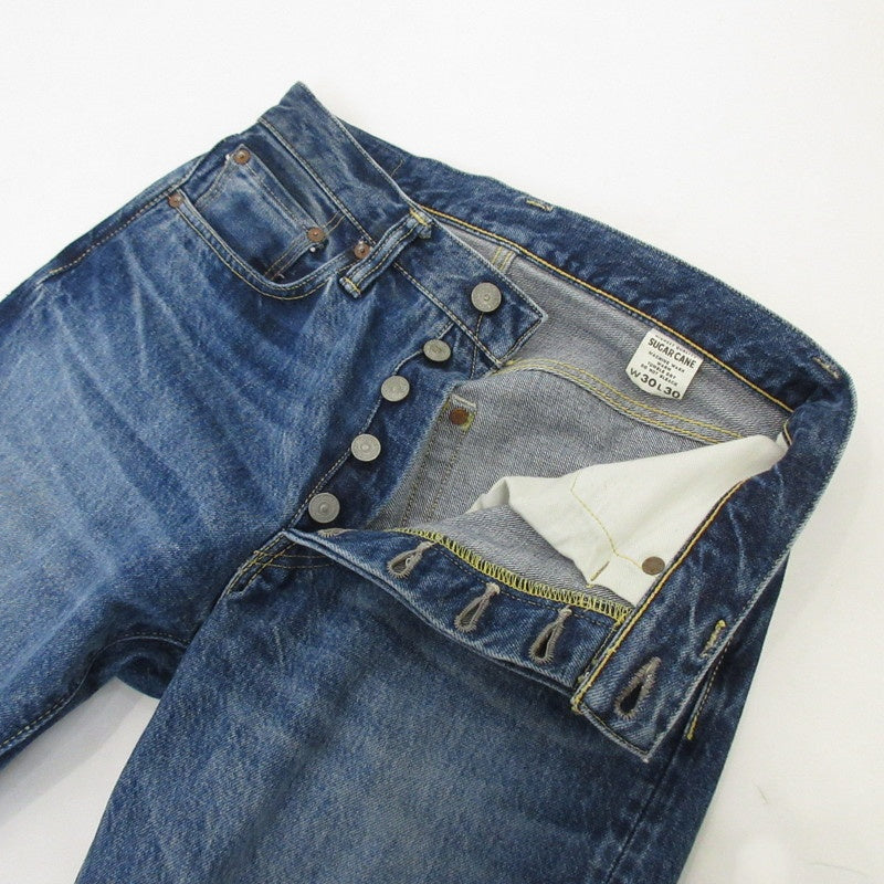 【中古】SUGAR CANE | シュガーケーン 1947 AGED MODEL デニムパンツ SC41947SW ブルー