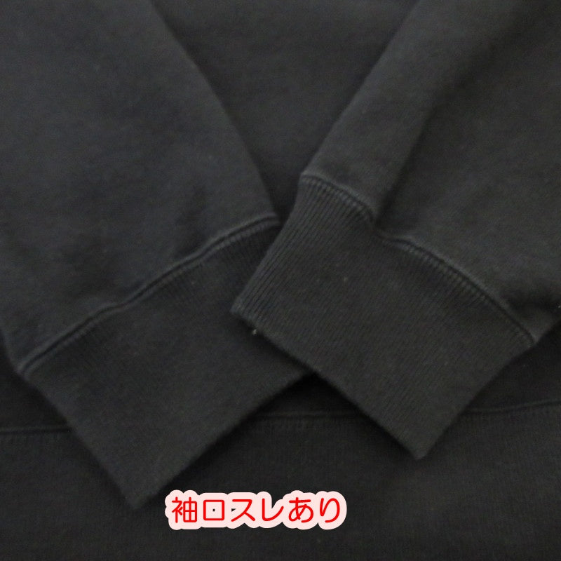 【中古】uniform experiment | ユニフォームエクスペリメント CHENILLE SWEATSHIRT スウェット UE-242024 ブラック サイズ：3