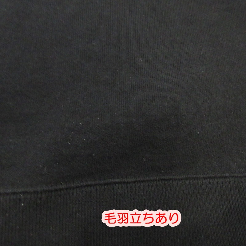 【中古】uniform experiment | ユニフォームエクスペリメント CHENILLE SWEATSHIRT スウェット UE-242024 ブラック サイズ：3
