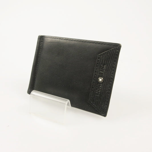 【中古】MONT BLANC | モンブラン 札入れ ブラック