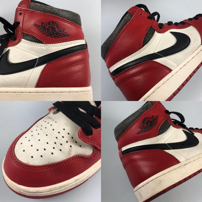 【中古】NIKE | ナイキ AIR JORDAN 1 RETRO HIGH OG CHICAGO LOST & FOUND スニーカー DZ5485-612 レッド 27.5cm