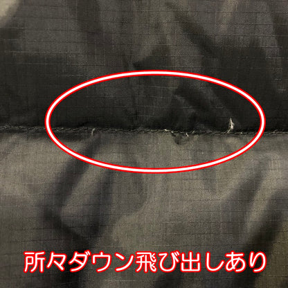 【中古】NANGA | ナンガ AURORA DOWN JACKET ダウンジャケット DR17-17H701 ブラック サイズ：S