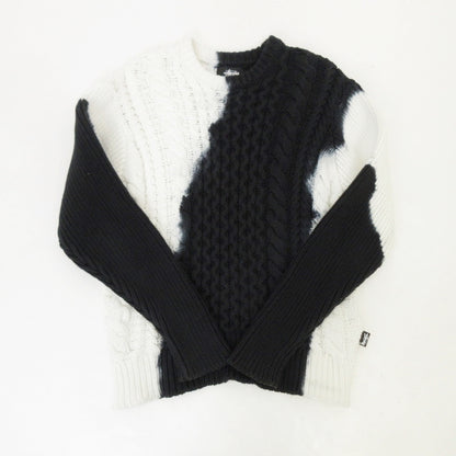 【中古】STUSSY | ステューシー Tie Dye Fisherman Sweater セーター 117188 サイズ：M