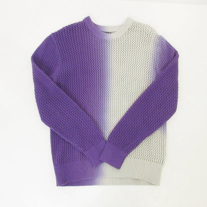 【中古】STUSSY | ステューシー Dyed Loose Guage Sweater セーター 117196 パープル サイズ：M