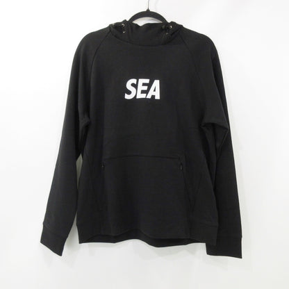 【中古】WIND AND SEA | ウィンダンシーウインダンシー GYM PARKA パーカー WDS-EVRL-01 ブラック サイズ：M
