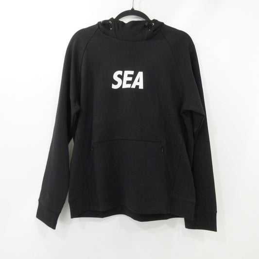【中古】WIND AND SEA | ウィンダンシーウインダンシー GYM PARKA パーカー WDS-EVRL-01 ブラック サイズ：M