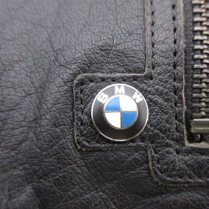 【中古】BMW | ビーエムダブリュー Black Leather Jacket レザー ブラック サイズ：48