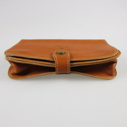 【中古】IL BISONTE | イルビゾンテ ポーチ キャメル
