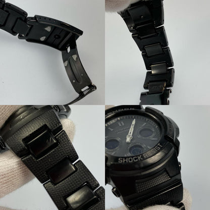 G-SHOCK | ジーショック 腕時計 AWG-M100BC-1AJF アナデジ電波ソーラー ブラック