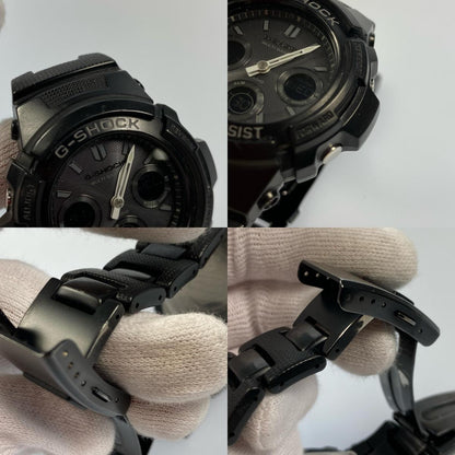 G-SHOCK | ジーショック 腕時計 AWG-M100BC-1AJF アナデジ電波ソーラー ブラック