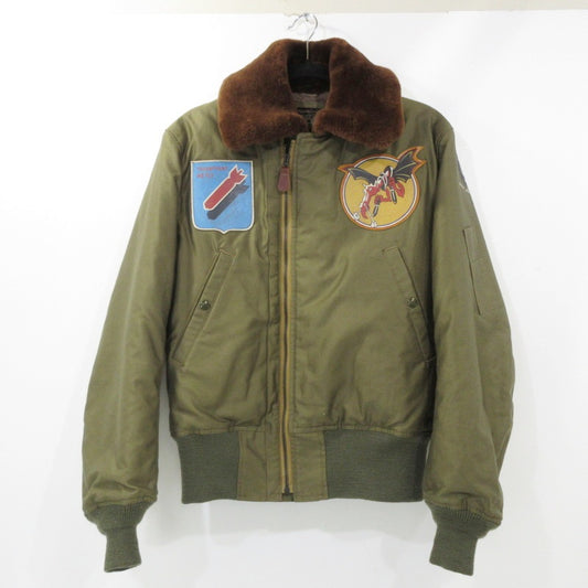 【中古】Buzz Rickson's | バズリクソンズ Type B-15 534th BOMB. SQ. 381st BOMB. GP. ミリタリーコート BR15598 カーキ サイズ：38