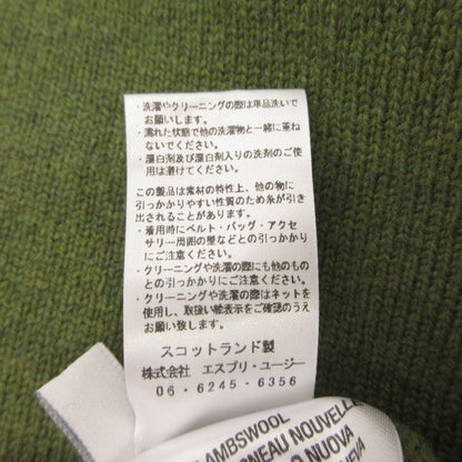 【中古】 Turtle Neck Sweater セーター グリーン サイズ：38