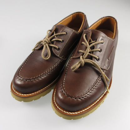 【中古】 WATTO デッキシューズ BBB-MC01 27.5cm ブラウン