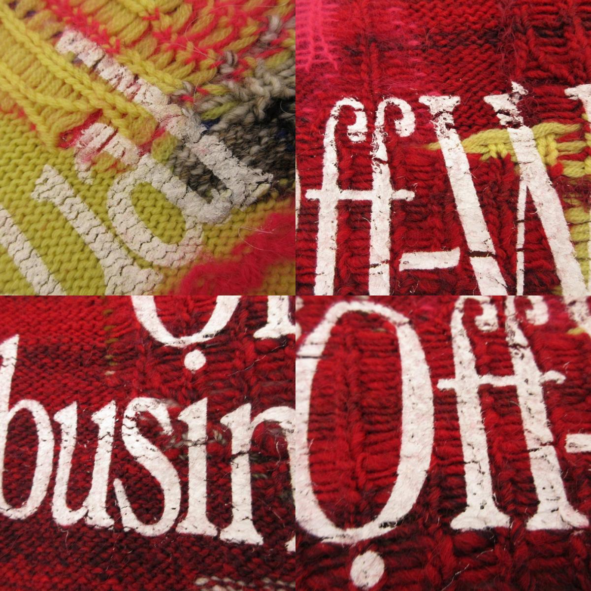 OFF-WHITE | オフホワイト Business Knitwear セーター OMHA062F18527004 国内正規品 マルチカラー サイズ：S【姫路東店】