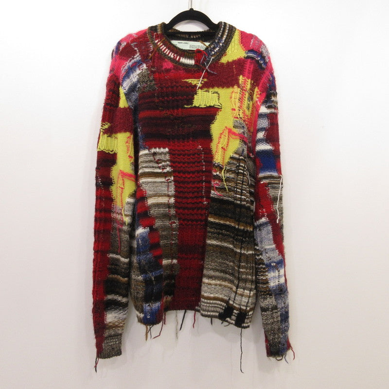 OFF-WHITE | オフホワイト Business Knitwear セーター OMHA062F18527004 国内正規品 マルチカラー サイズ：S【姫路東店】