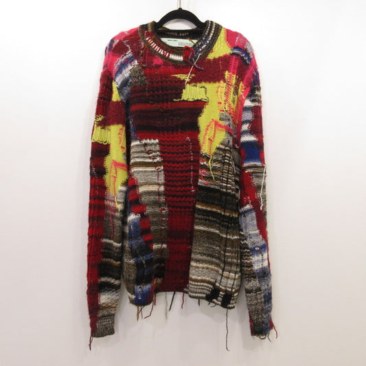 OFF-WHITE | オフホワイト Business Knitwear セーター OMHA062F18527004 国内正規品 マルチカラー サイズ：S【姫路東店】