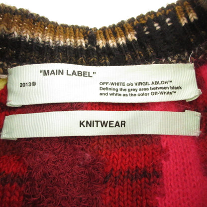 OFF-WHITE | オフホワイト Business Knitwear セーター OMHA062F18527004 国内正規品 マルチカラー サイズ：S【姫路東店】