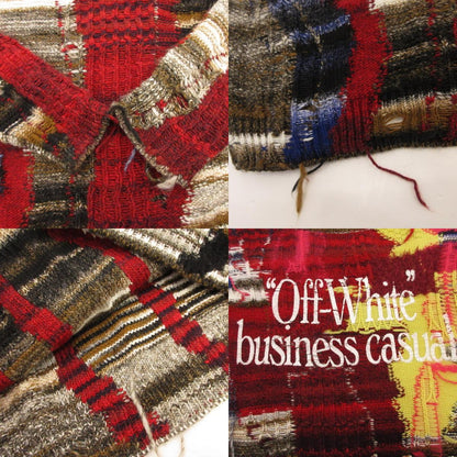 OFF-WHITE | オフホワイト Business Knitwear セーター OMHA062F18527004 国内正規品 マルチカラー サイズ：S【姫路東店】