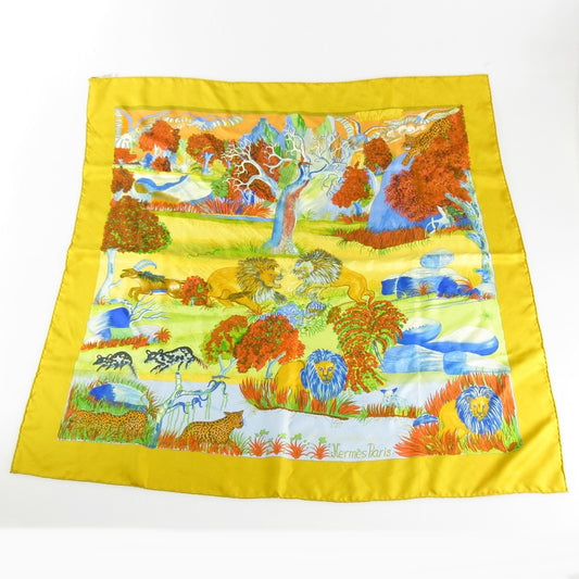 【中古】HERMES | エルメス カレ90 Nuba Mountain スカーフ