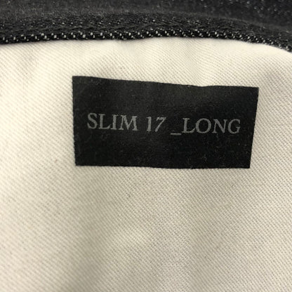【中古】Dior | ディオール SLIM 17_LONG デニムパンツ 193DS00C291X ブラック