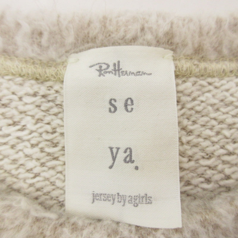 【中古】Ron Herman | ロンハーマン アルパカウールプルオーバー セーター 3410900289 ホワイト サイズ：XS