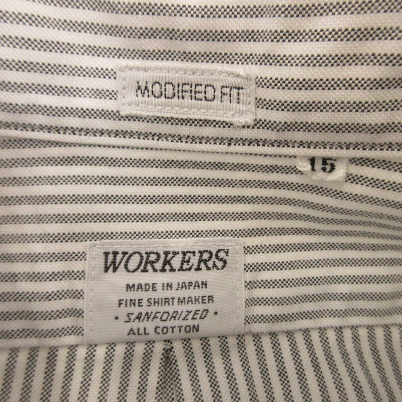 【中古】WORKERS | ワーカーズ Modified BD Shirt 長袖シャツ Modified Fit
