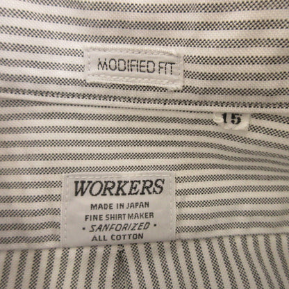 【中古】WORKERS | ワーカーズ Modified BD Shirt 長袖シャツ Modified Fit