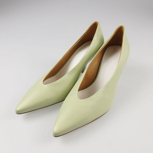 【中古】Maison Margiela | メゾンマルジェラ ポインテッドトゥ パンプス S58WL0207 24.0cm グリーン
