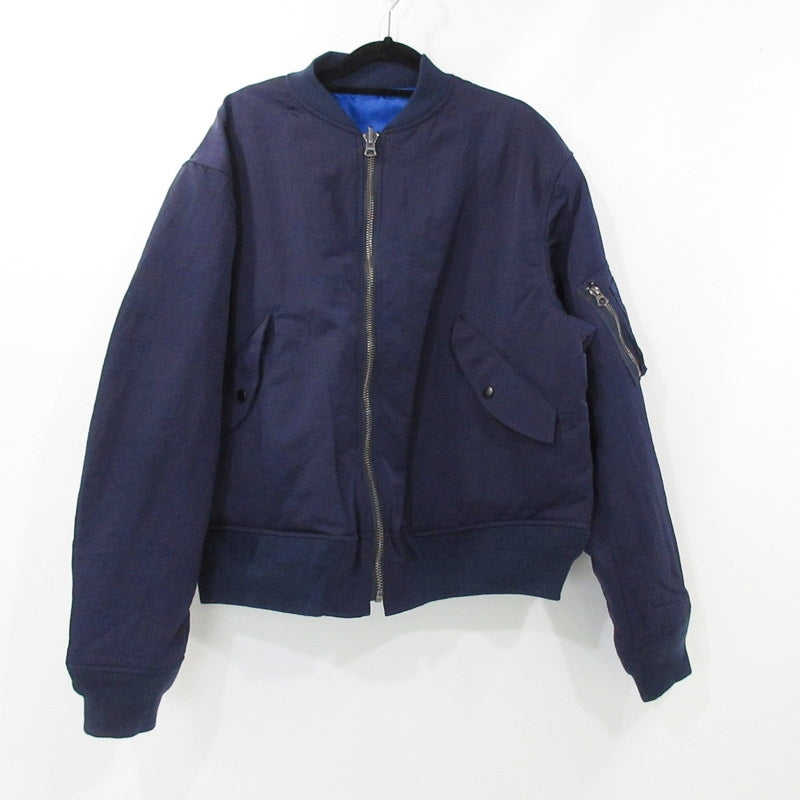 【中古】HIGH!STANDARD(聖林公司 | ハイスタンダード ミリタリージャケット 1010263 ネイビー サイズ：M