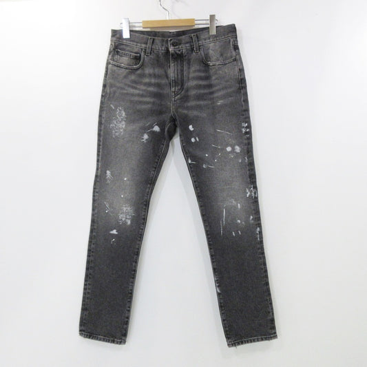 【中古】OFF-WHITE | オフホワイト デニムパンツ OMYA074S22DEN003 2022S/S サイズ：W:32 ブラック