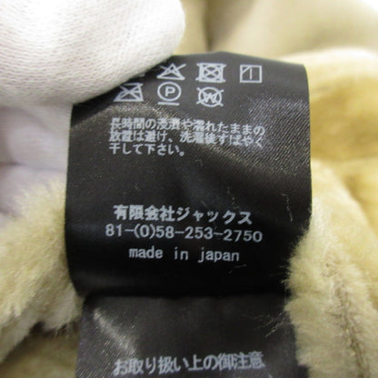 【中古】ACANTHUS | アカンサス ファームートンジャケット ブルゾン JK2406 ベージュ サイズ：XL