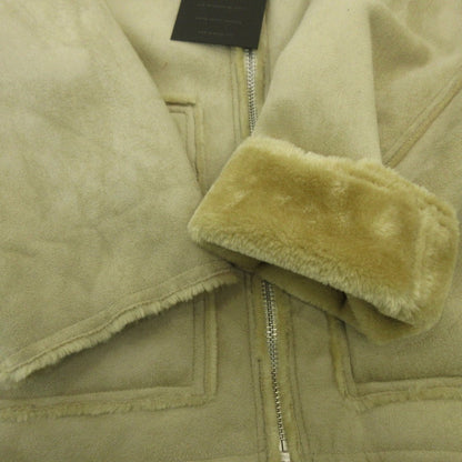 【中古】ACANTHUS | アカンサス ファームートンジャケット ブルゾン JK2406 ベージュ サイズ：XL