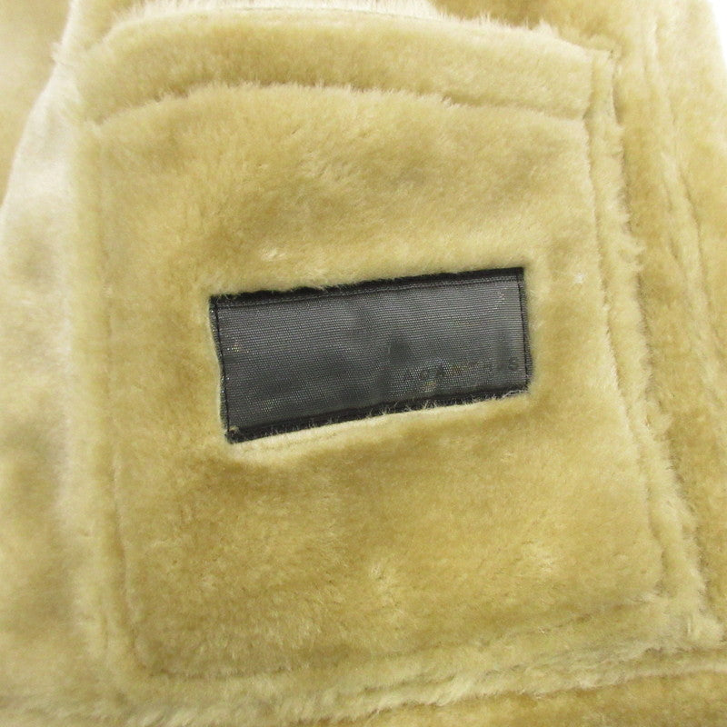 【中古】ACANTHUS | アカンサス ファームートンジャケット ブルゾン JK2406 ベージュ サイズ：XL