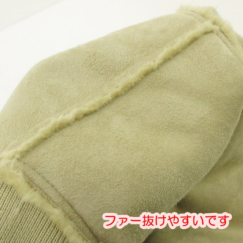 【中古】ACANTHUS | アカンサス ファームートンジャケット ブルゾン JK2406 ベージュ サイズ：XL