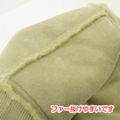 【中古】ACANTHUS | アカンサス ファームートンジャケット ブルゾン JK2406 ベージュ サイズ：XL
