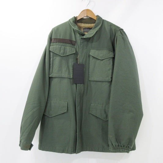 【中古】ACANTHUS | アカンサス M-65 ミリタリージャケット JK2204 2024A/W オリーブ サイズ：L