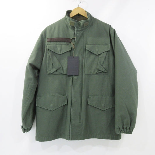 【中古】ACANTHUS | アカンサス M-65 ミリタリージャケット JK2204 2024A/W オリーブ サイズ：M