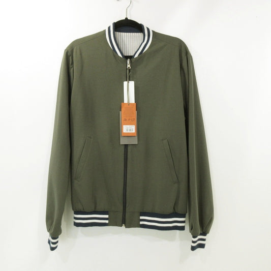 【中古】 GIUBBINO REVERS ブルゾン HGB048 グリーン サイズ：50
