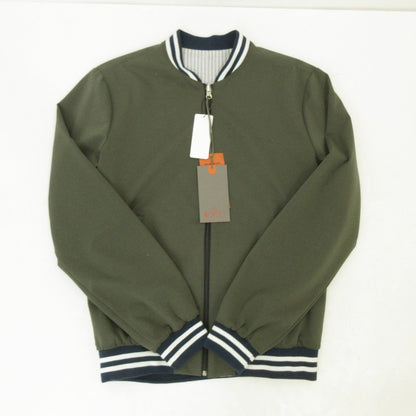 【中古】 GIUBBINO REVERS ブルゾン HGB048 グリーン サイズ：50