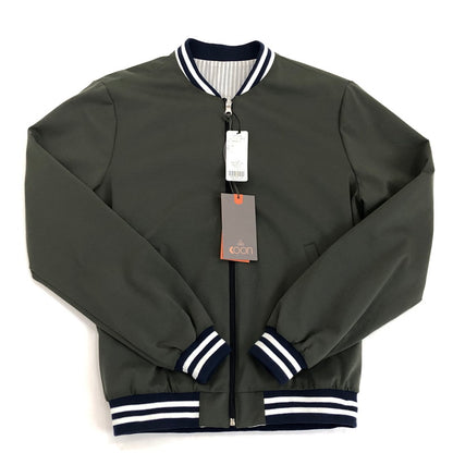 【中古】 GIUBBINO REVERS ブルゾン HGB048 グリーン サイズ：48