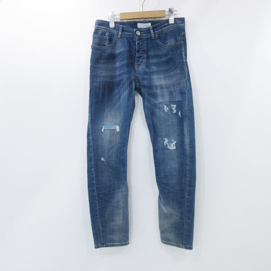 【中古】PREMIUM MOOD DENIM SUPERIOR | プレミアムムードデニムスペリオール BARRET/527 デニムパンツ 910591294188 サイズ：W31 ブルー