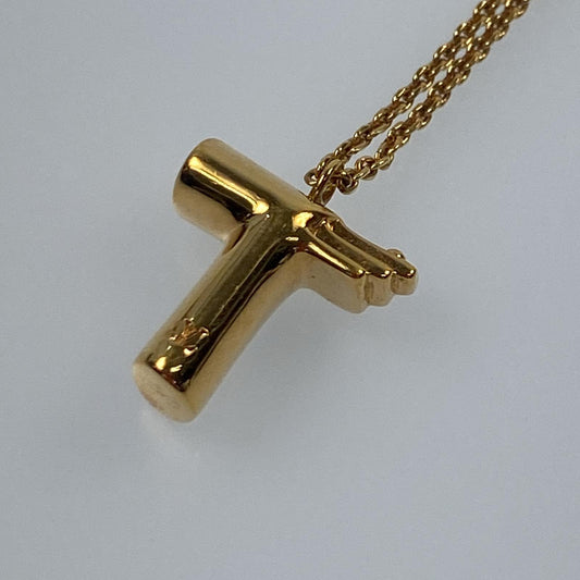 【中古】LOUIS VUITTON | ルイ・ヴィトン LV&ME T ネックレス M61075